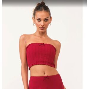 Loucia pin tube top